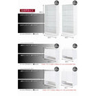 コレクションラック ワイド 本体 両開きタイプ 高さ180 奥行29