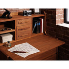 チーク ライティングデスク おしゃれ 天然木チーク材 北欧アンティーク風 リビング収納 W70