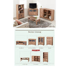 ローシェルフ 単品 シェルフ オーク調 リビング 収納