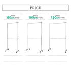 ハンガーラック 幅95.5 上下ダブルバー頑丈