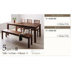 ウォールナット ダイニングテーブル 単品 W135 総無垢材