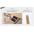 ダイニングソファ 単品 右アーム 2P モダン