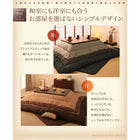 掛布団&敷布団2点セット 正方形(75×75cm)天板対応 しじら織り こたつ布団