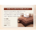 こたつ上掛け 正方形(75×75cm)天板対応 しじら織り