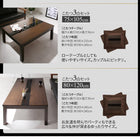 こたつ3点セット(テーブル+掛・敷布団) 正方形(75×75cm) モダンデザイン