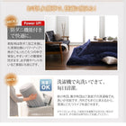 こたつ掛布団&敷布団2点セット 正方形(75×75cm)天板対応 モダンデザイン