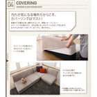 コーナーソファ 1人掛け+2人掛け+コーナー カバーリングフロアコーナーソファ&こたつ 布団