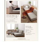 コーナーソファ 1人掛け+2人掛け+コーナー カバーリングフロアコーナーソファ&こたつ 布団