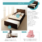 収納ファミリーベッド フランスベッド マルチラススーパースプリング B+B ワイドK200