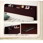 ベッド セミダブル ローベッド 布団 薄型軽量ボンネルコイル ベット