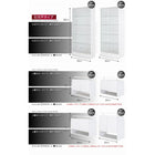 コレクションラック LED付き ワイド 専用別売品 背面ミラー(1枚)