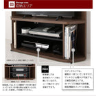 ハイタイプコーナーテレビボード