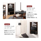 ハイタイプコーナーテレビボード