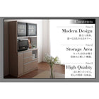 ダイニングボード 食器棚 幅90 モイス付き