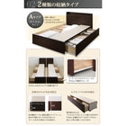 連結ベッド ベット 収納 シングル フランスベッド マルチラススーパースプリングマットレス付き Bタイプ お客様組立