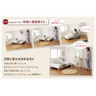 マットレスベッド ショート丈分割式 国産ポケット シングル ショート丈 脚40cm