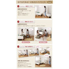 マットレスベッド ショート丈分割式 ボンネル ベッドパッド・シーツセット付き セミシングル ショート丈 脚15cm