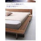 フロアローステージベッド スタンダードポケットコイル クイーン(Q×1)