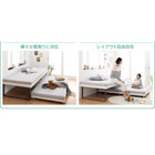 親子ベッド 薄型軽量ポケットコイル 下段ベッド シングル ショート丈