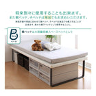 親子ベッド 薄型軽量ポケットコイル 下段ベッド シングル ショート丈