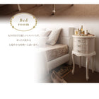 チェスト サイドチェスト4段 アンティーク調 リビングシリーズ