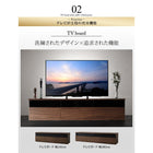 テレビボード テレビ台 収納付き TVボード TV台 +キャビネット 2点セット(テレビボード+キャビネット) 木扉 幅180