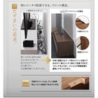テレビボード テレビ台 収納付き TVボード TV台 +キャビネット 2点セット(テレビボード+キャビネット) 木扉 幅180