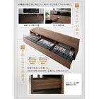 テレビボード テレビ台 収納付き TVボード TV台 3点セット(テレビボード+キャビネット×2) 木扉&ガラス扉 幅180