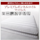 ローベッド ライト・棚・コンセント スタンダードポケットコイル ダブル