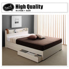 収納ベッド ラテックス入り国産ポケットコイル セミダブル