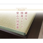 ベッド 畳 収納 クッション畳 セミダブル 42cm お客様組立 日本製・布団が収納できる大容量