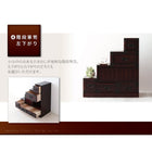 階段箪笥左下がり 民芸調家具シリーズ