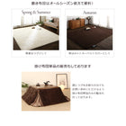 こたつ用掛布団 単品 正方形(75×75cm)天板対応ラビットファータッチ