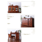 テレビ台 天然木 マホガニー アンティーク調 アジアン