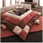 こたつ用掛布団 単品 7尺長方形(90×210cm)天板対応 パッチワーク