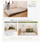 ソファベッド 人気 コンパクト スペース活用3WAY フロア 幅120cm