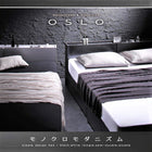 収納ベッド 三つ折りウレタン シングル 棚・コンセント