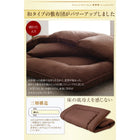 羽毛布団10点セット ベッドタイプ キングニューゴールドラベル ダックダウン 日本製 防カビ 消臭