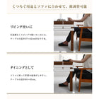 こたつテーブル 単品 長方形(75×105cm)5段階高さ調整