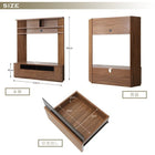 コーナーテレビボード 大型テレビ対応ハイタイプ