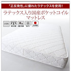 すのこベッド ボンネルコイル シングル 棚・コンセント付き レザー