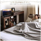 ドレッサー・スツールセット テレビも置ける キャビネット付き伸縮デスクドレッサー