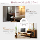 ドレッサー スツールセット 2口付 半身鏡