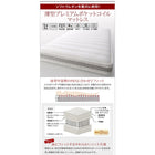 チェストベッド 薄型スタンダードポケットコイル セミシングル