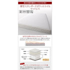 チェストベッド 薄型スタンダードポケットコイル セミダブル
