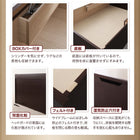 シングルベッド ベット 跳ね上げ 収納 薄型スタンダードボンネルコイル 縦開き 深さラージ お客様組立