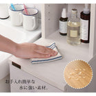 すき間収納ラック 隙間収納 幅25 ホワイト木目 サニタリー