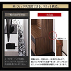 テレビボード キャビネット 単品ガラス扉 ミドルタイプ