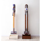 コードレス掃除機 ダイソン マキタ 天然木 スティッククリーナースタンド