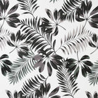 ボックスシーツ 単品 ベッド用 クイーン 日本製 綿100% モダンリーフ